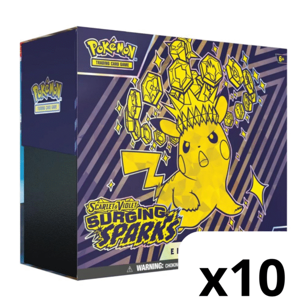 Case ETB Surging Sparks INGLÉS