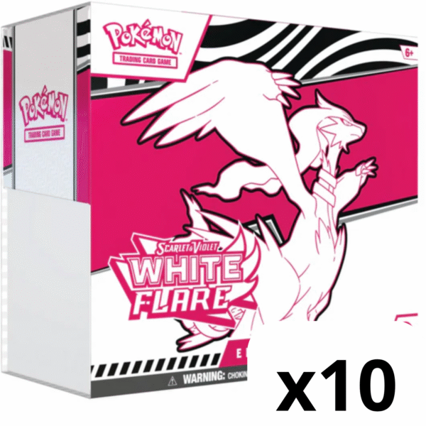 Case ETB White Flare ESPAÑOL