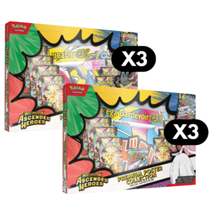 20% ABONO CASE PREMIUM POSTER COLLECTION ASCENDED HEROES INGLES